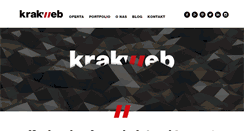 Desktop Screenshot of krakweb.pl